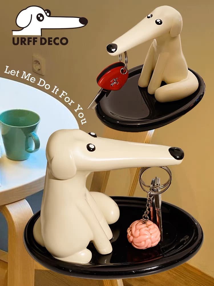 クリームスタジオ URFF DECO 子犬 マグネット キーホルダー