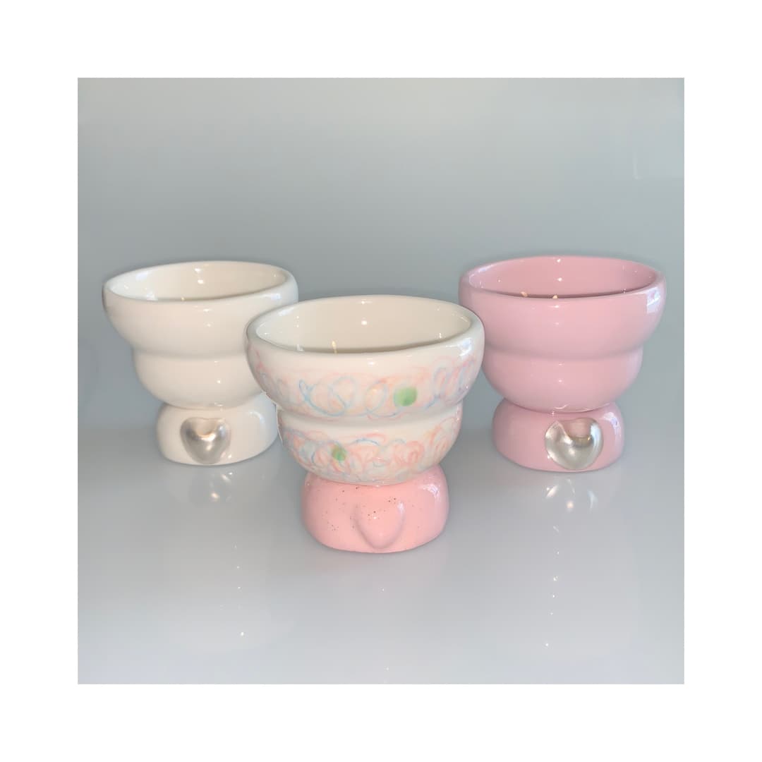 ショップだよ。[D]。AVE STUDIO] Heart mini bowl (3color) - 위시버킷