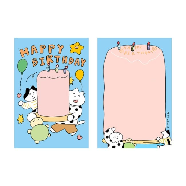 [ダンチュム] お誕生日おめでとうございます。葉書